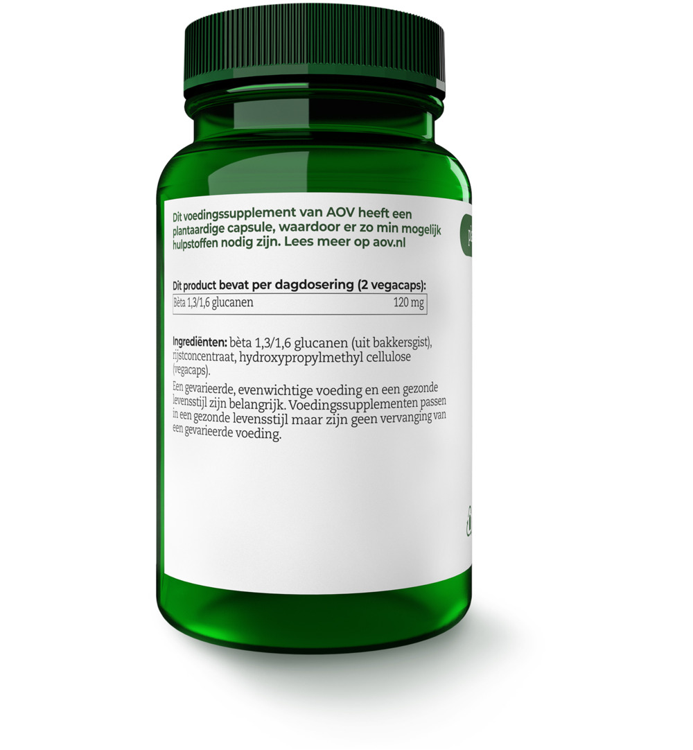 AOV 1106 Beta 1.3 glucaan (60 vega capsules) - image 2