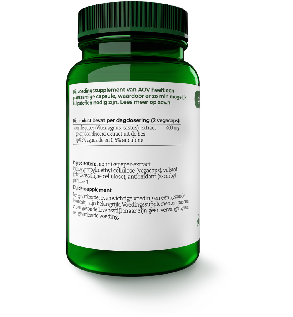 AOV 833 Vitex agnus castus (60 vega capsules) - image 2