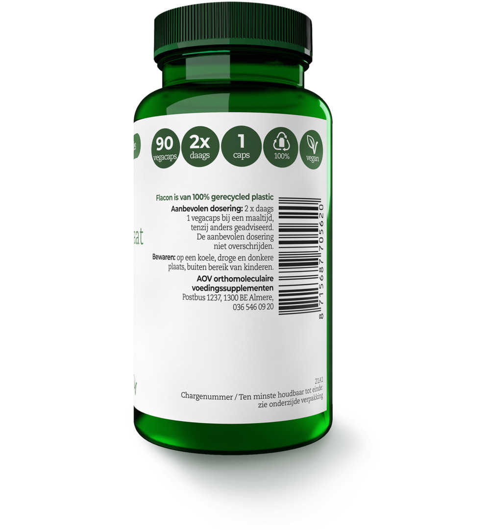 AOV 562 Kalium citraat 200mg (90 vega capsules) - image 2