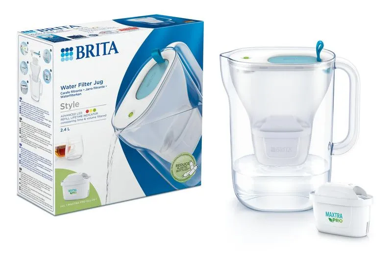 Brita Waterfilterkan Style cool blue (1 stuk)