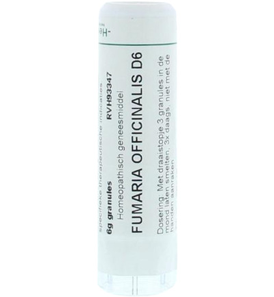 Homeoden Heel Fumaria officinalis D6 (6 gr)