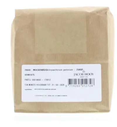 Jacob Hooy Moederkruid Chrysantenum Gesneden (250 gr)
