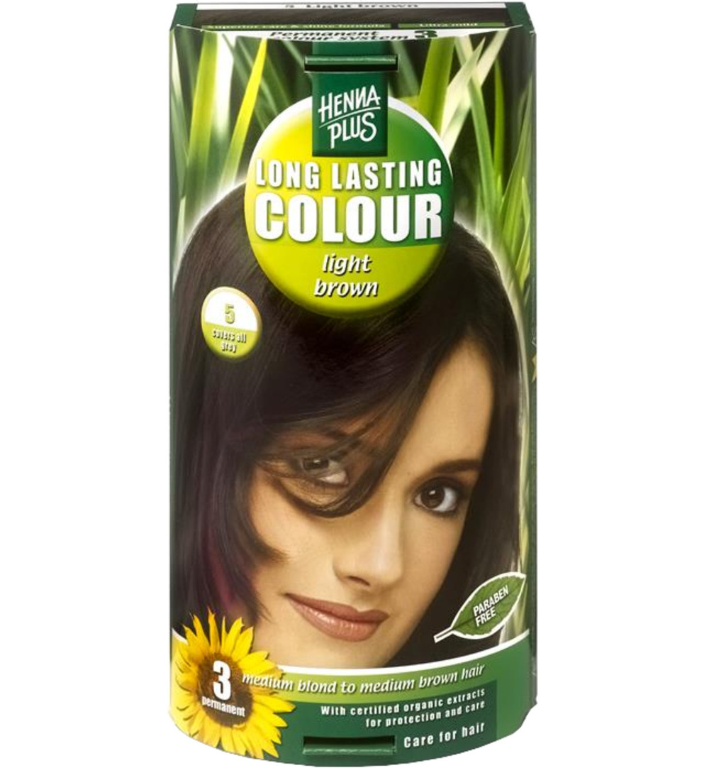 Hairwonder Long Lasting Colour 5 Light Brown (100 ml)