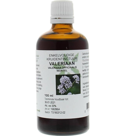 Natura Sanat Valeriana off rad / valeriaan tinctuur (100 ml)