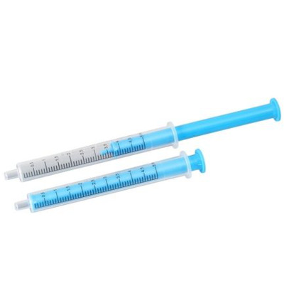 Spruyt Hillen Doseerspuit 5ml blauw (50 stuks)