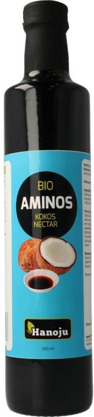 Hanoju Aminos Kokosnoot Nectar Bio (500 ml)