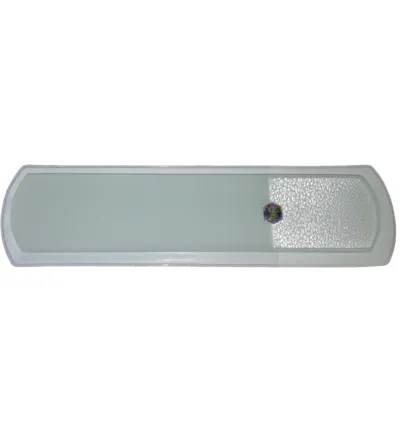 Malteser Pedicureschaaf glas 16,5 cm met 2 vijlvlakken (1 stuk)