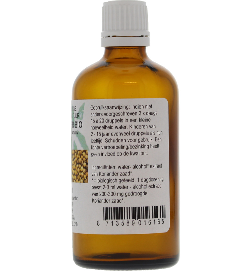 Natura Sanat Coriandrum sativum / koriander tinctuur bio (100 ml) - image 2