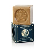 Marius Fabre Savon marseille zeep in doos olijf (100 gr)