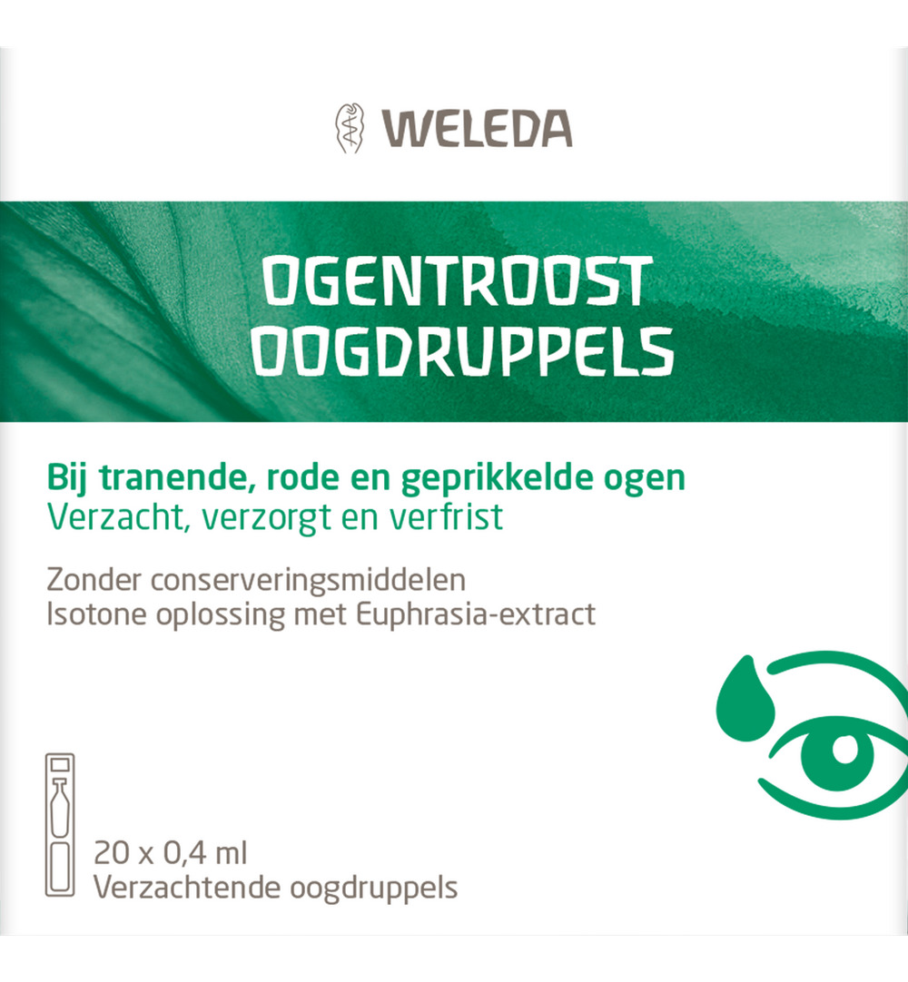WELEDA Ogentroost oogdruppels 0.4ml (20 stuks) - image 3