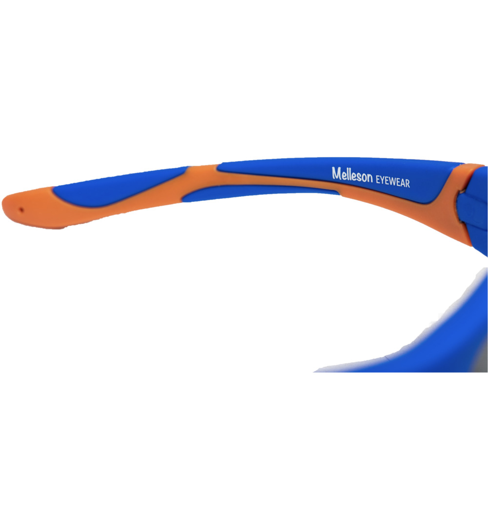 Melleson Zonnebril junior 3 - 8 jaar rood blauw (1 stuk) - image 3