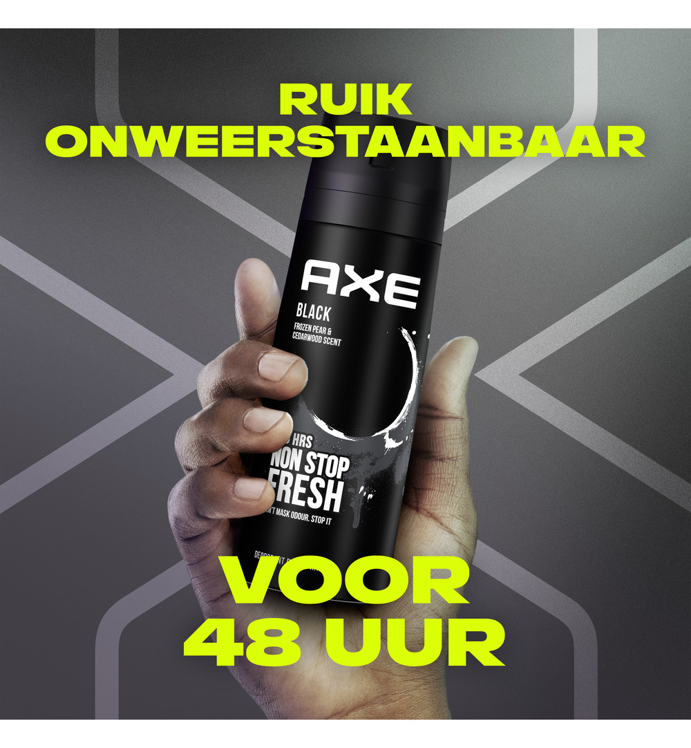 Axe Deodorant bodyspray black (150 ml) - image 6