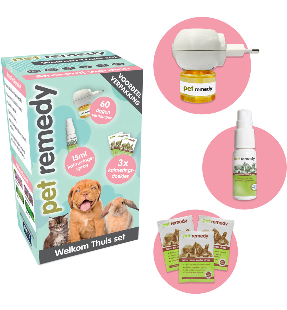 Pet Remedy Welkom thuis set (1 set)