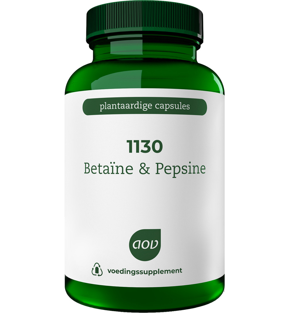 AOV 1130 Betaine pepsine (120 vega capsules)