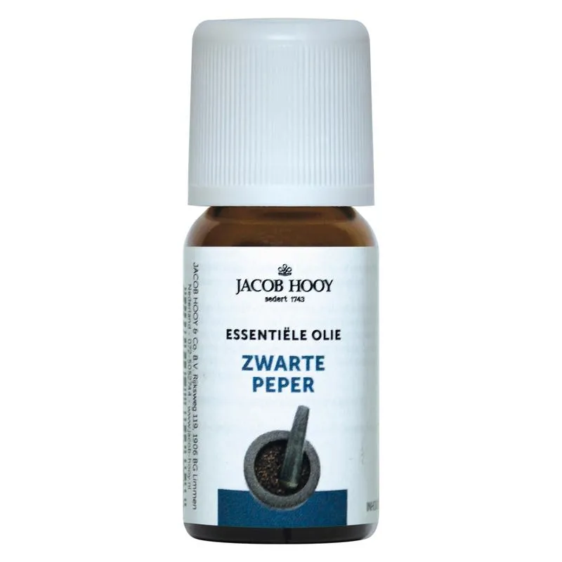 Jacob Hooy Zwarte peper olie (10 ml)