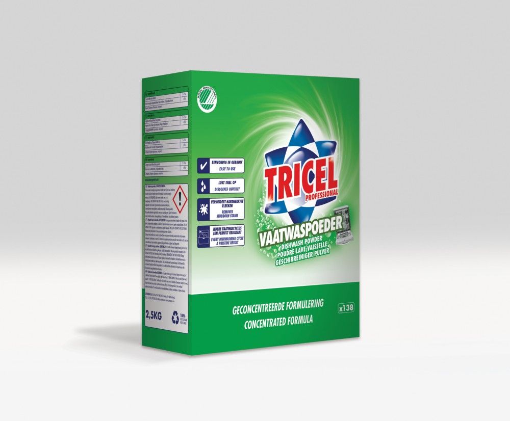 Tricel Eco Vaatwaspoeder (2500 gr)