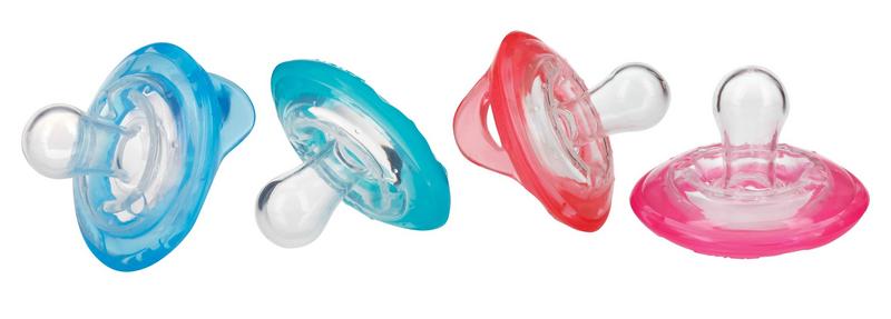 Nuby Natural Flex Cherry Fopspeen 0-6 Maanden (1 stuk)