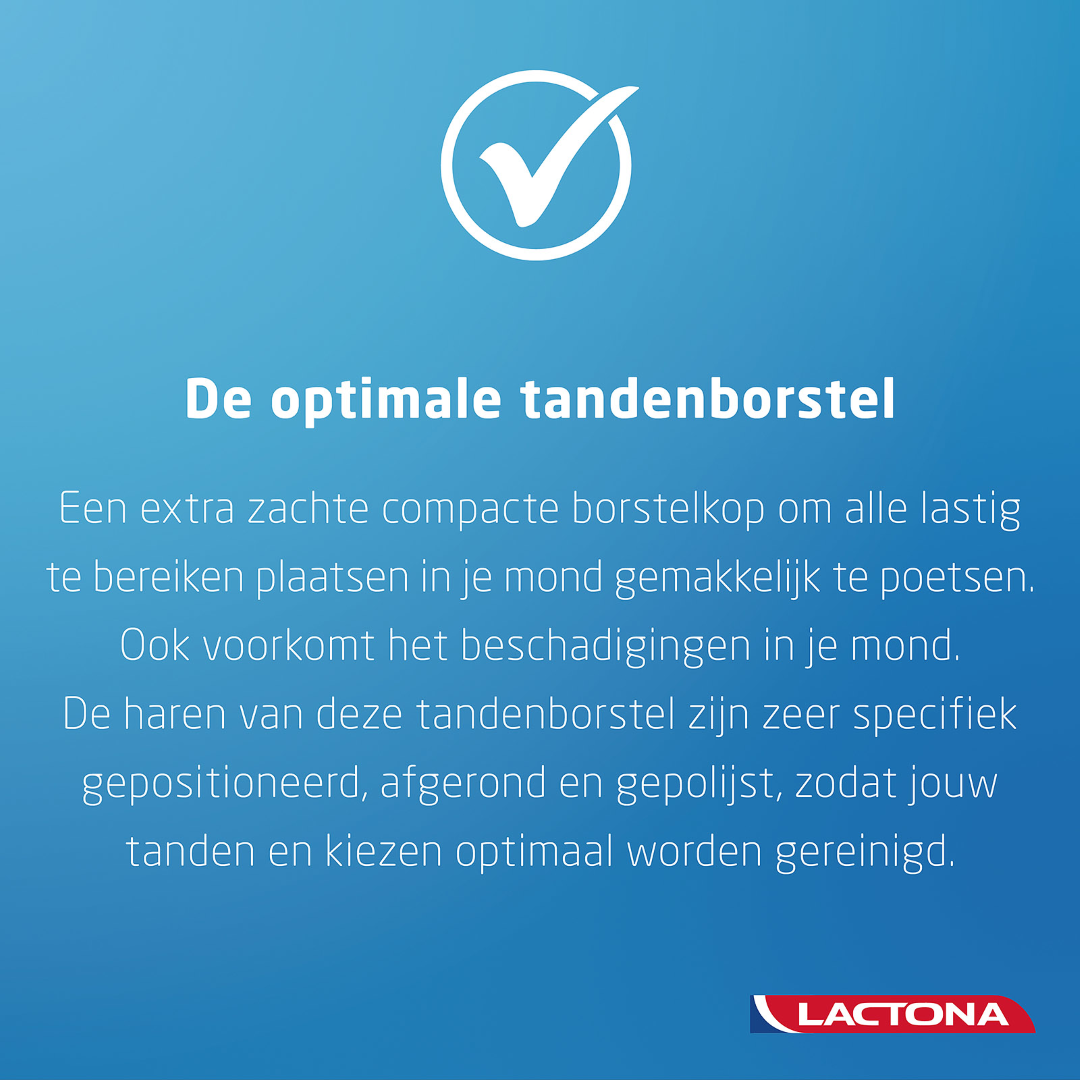 Lactona Tandenborstel IQ+ x soft (1 stuk)