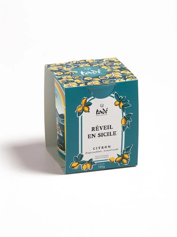 Tade Geurkaars Lemon (180 gr)