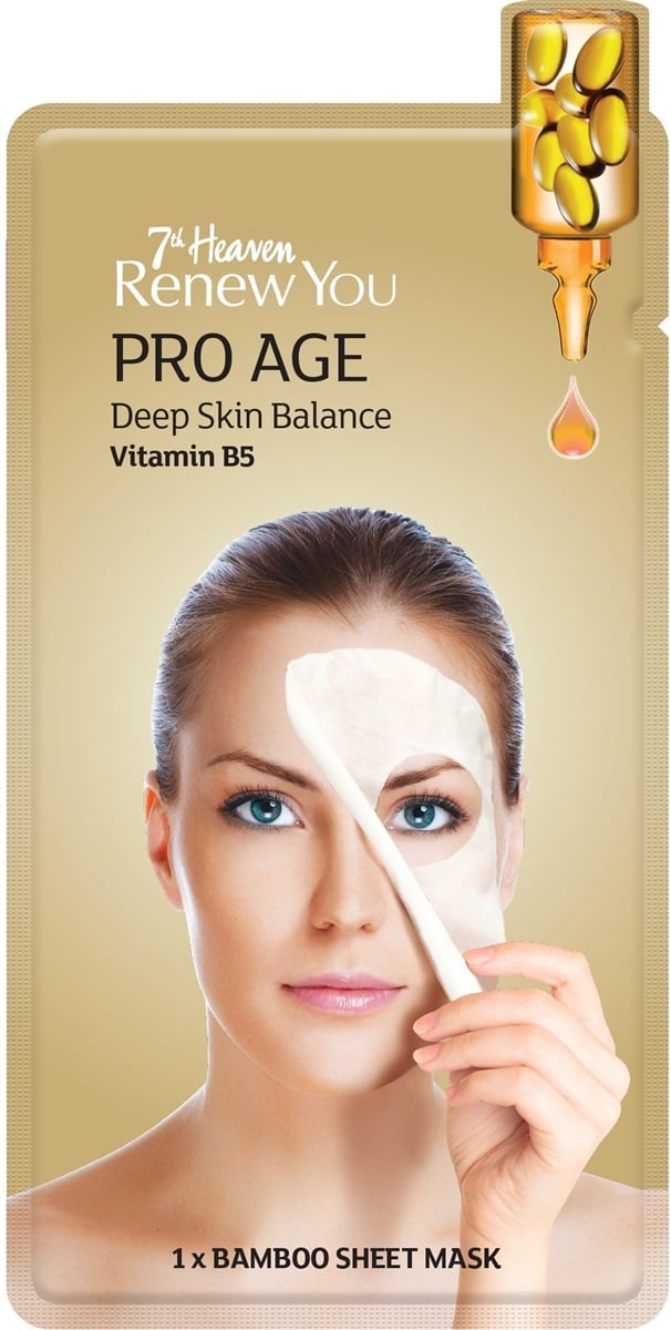 Montagne Jeunesse 7th Heaven Mask Renew You Bamboo Pro Age Sheet Mask (1 stuk)