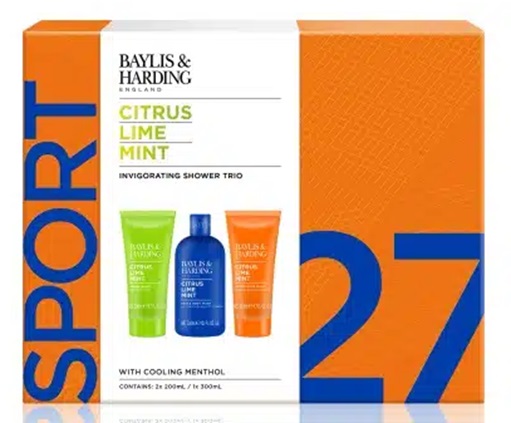 Baylis & Harding Geschenkset Men Shower Trio Citrus Lime Mint (1 set)