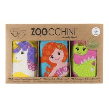 Zoocchini Oefenbroekjes 3-4 Girl Fairy Tales (3 stuks)