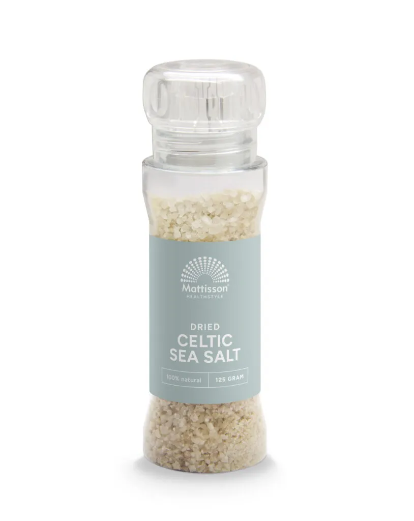 Mattisson Keltisch Zeezout Gedroogd Molen (125 gr)