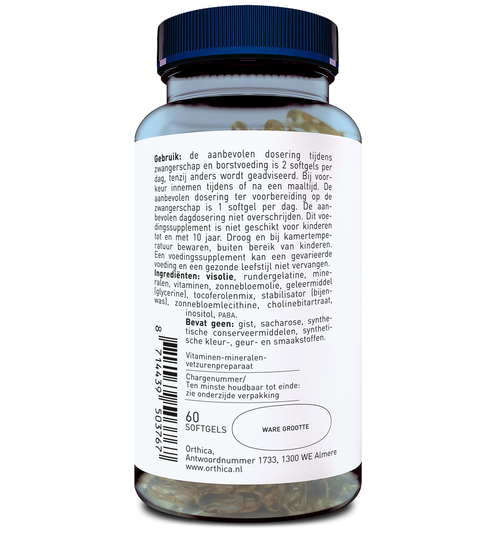 Orthica Multi Prena Fem (60 softgels) - image 2