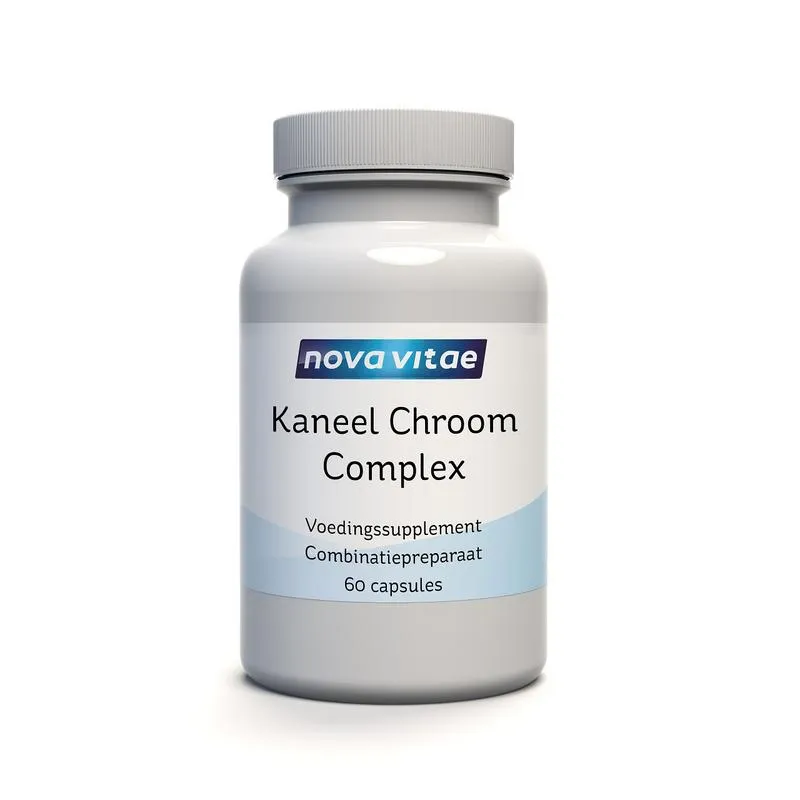 Nova Vitae Kaneel Chroom Complex (60 vega capsules)