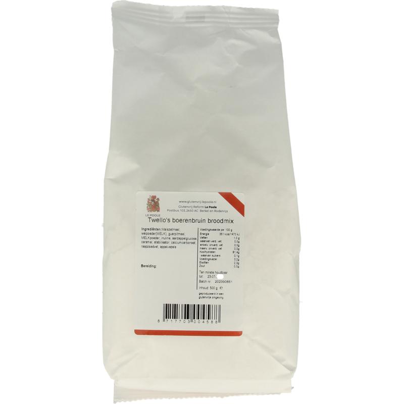 Le Poole Twello'S Boerenbruin Broodmix (500 gr)