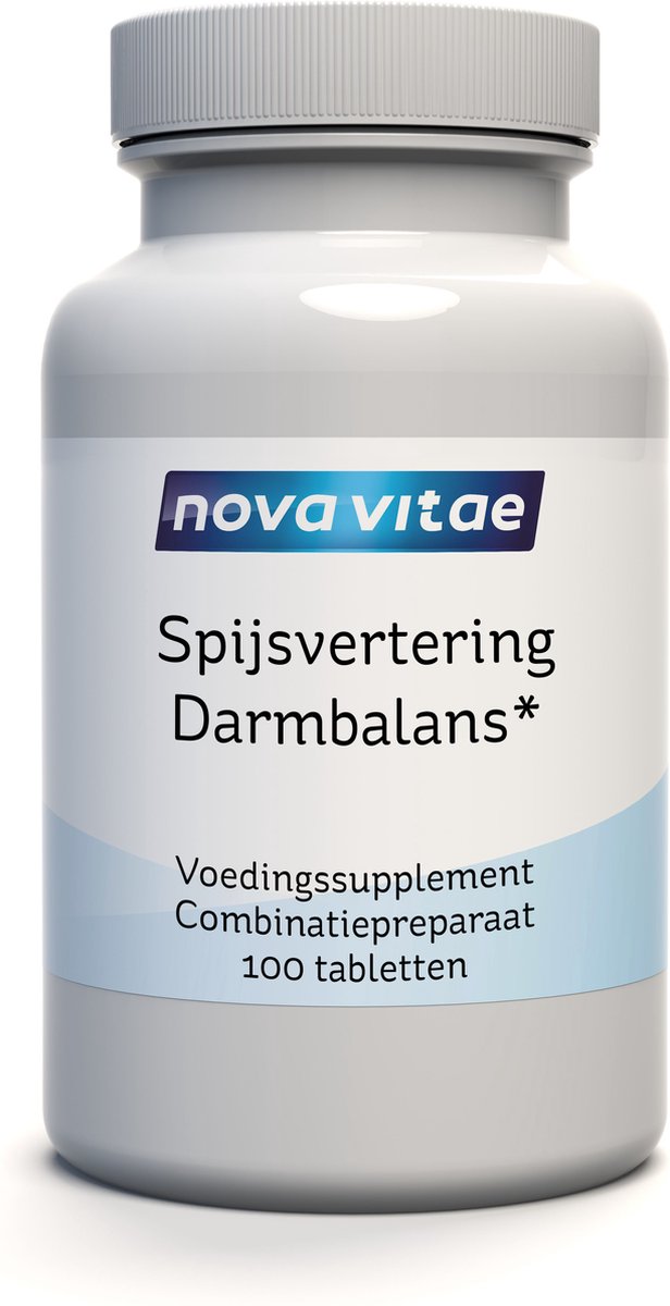 Nova Vitae spijsvertering darmbalans (100 tabletten)