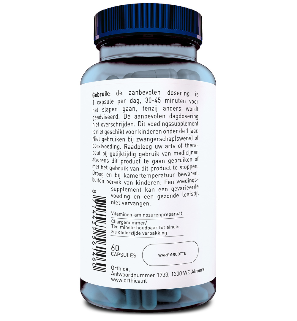 Orthica L-Tryptofaan 400 (60 capsules) - image 2