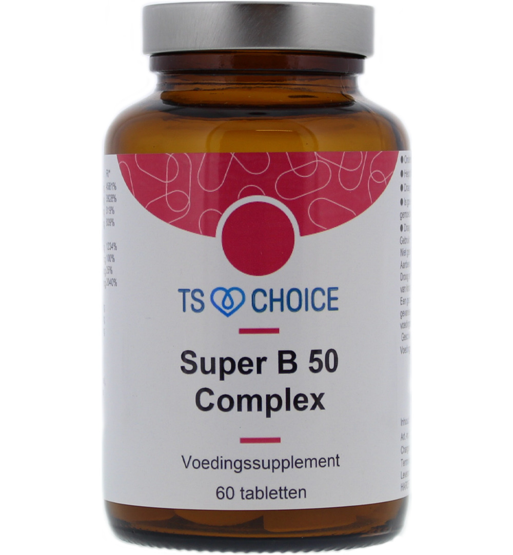 TS Choice Super B50 complex (60 tabletten)