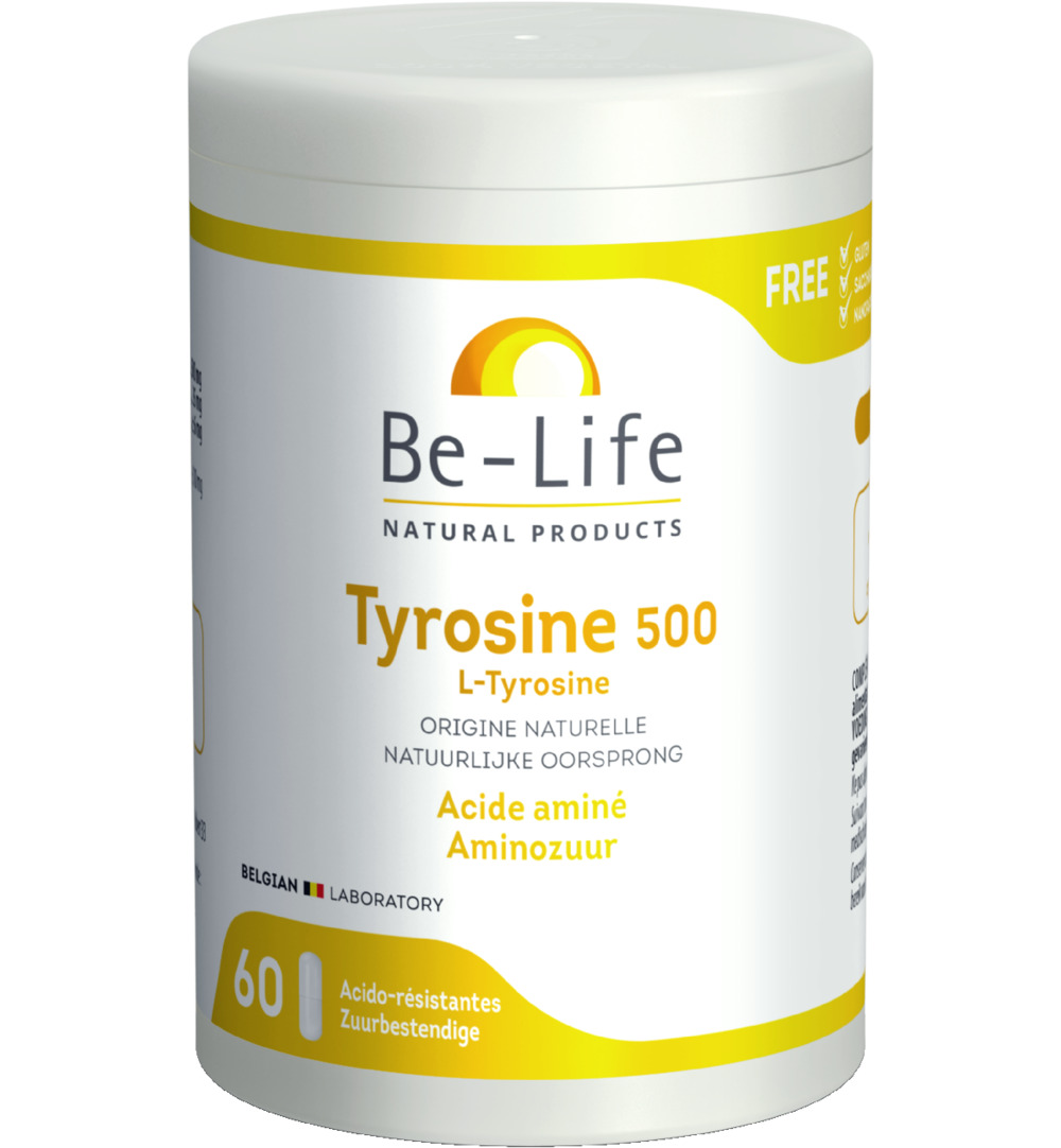 Be-Life Tyrosine 500 (60 softgels)