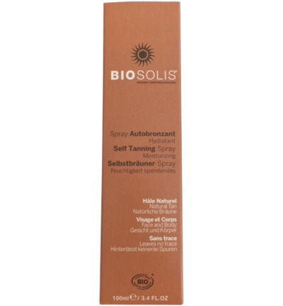 Biosolis Zelfbruinerspray (100 ml)