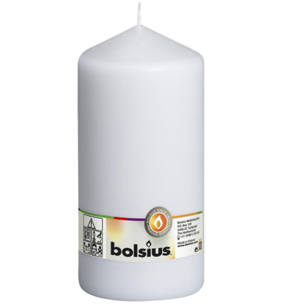 Bolsius Stompkaars 250/98 Wit (1 stuk)