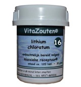 VitaZouten Lithium chloratum VitaZout Nr. 16 (120 tabletten)
