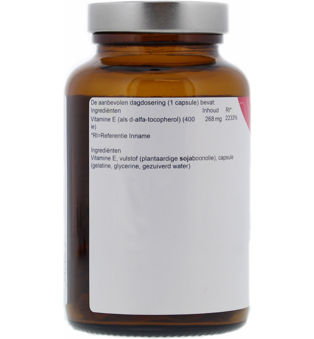 TS Choice Natuurlijke Vitamine E (90 capsules)