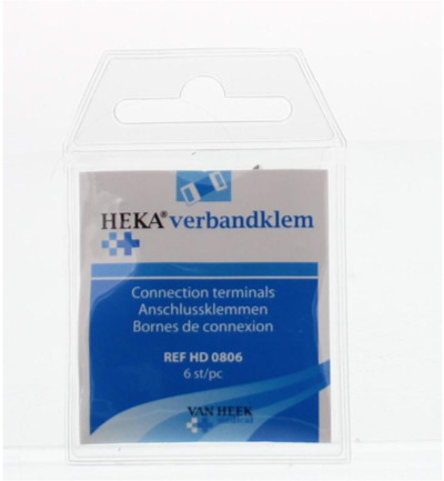 Heka Verbandklemmen (6 stuks)