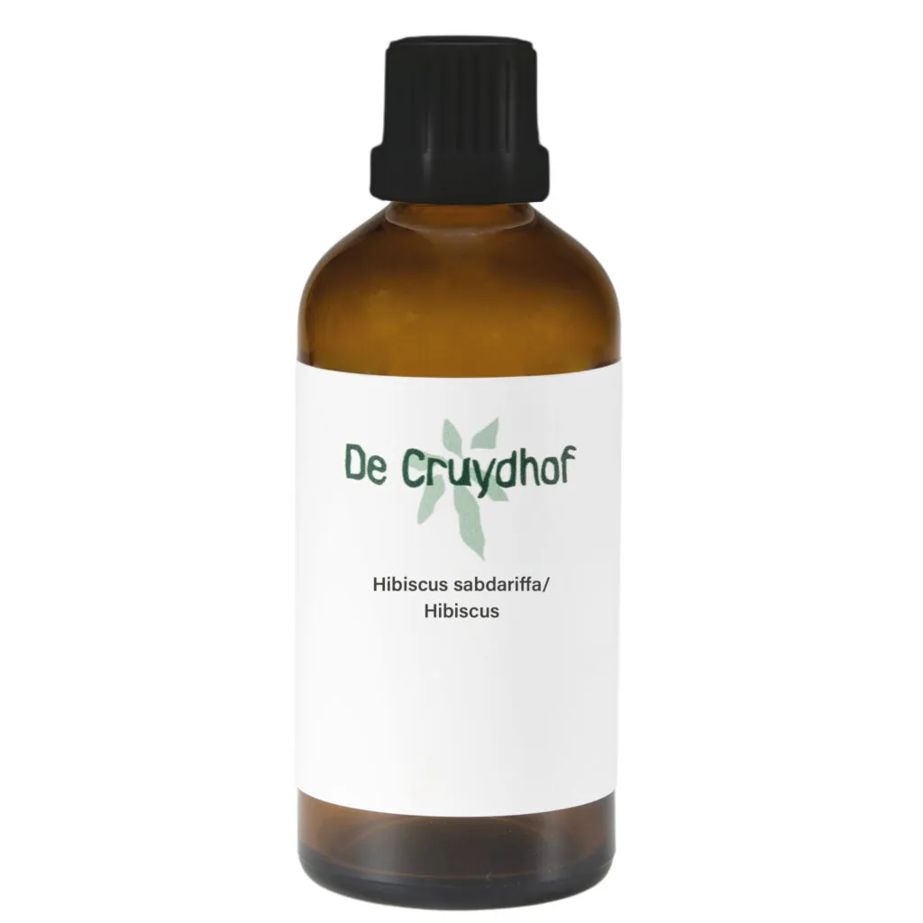 De Cruydhof Hibiscus sabdariffa flor tinctuur (100 ml)
