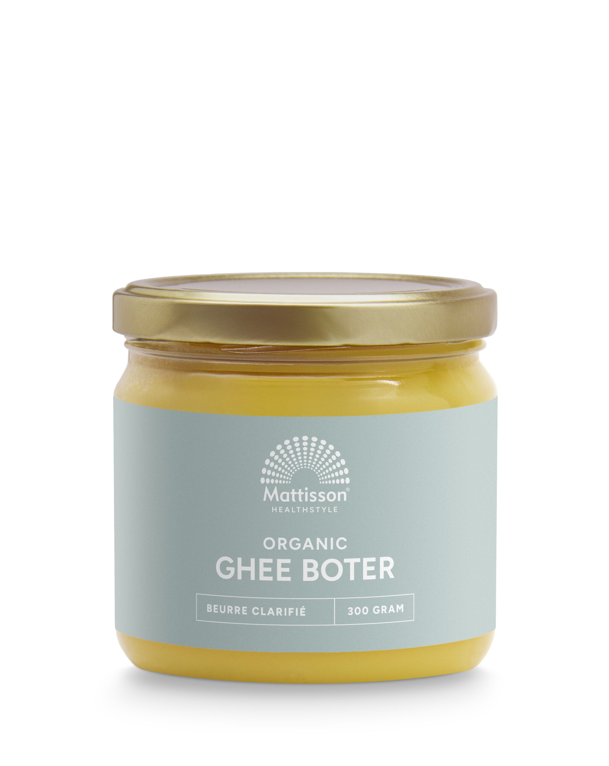 Mattisson Ghee Geklaarde Boter Bio (300 gr)