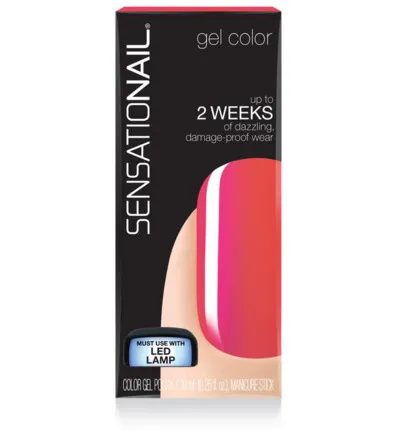 Sensationail Color gel tropical punch (7,39 ml)