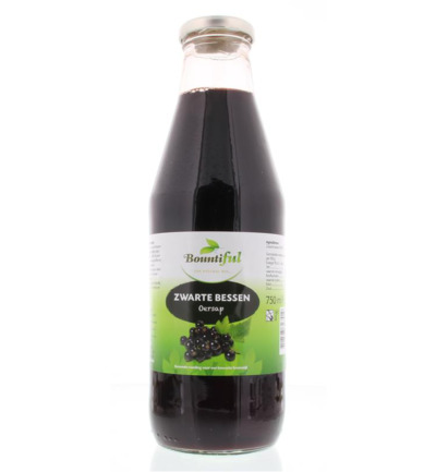 Bountiful Zwarte bessensap (750 ml)