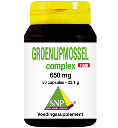 Snpgroenlipmossel complex puur (30 capsules)