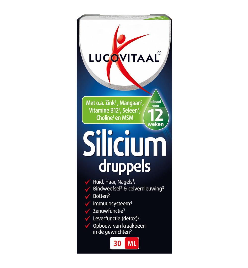 Lucovitaal Silicium Druppels (30 ml)