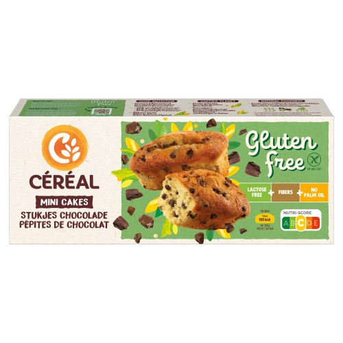 Céréal Cake mini choco glutenvrij (230 gr)