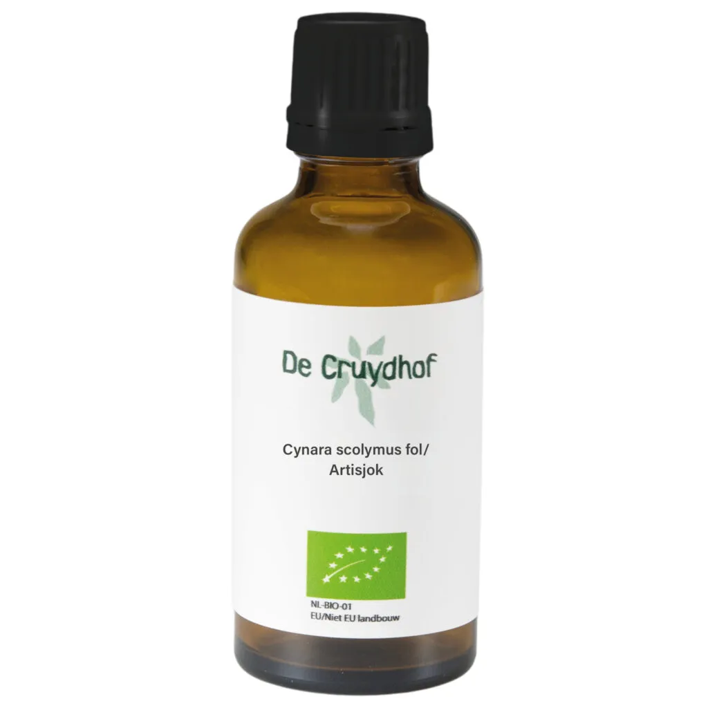 De Cruydhof Cynara scolymus/artisjok tinctuur bio (50 ml)
