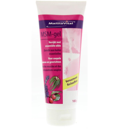 Mannavital MSM gel (100 gr)