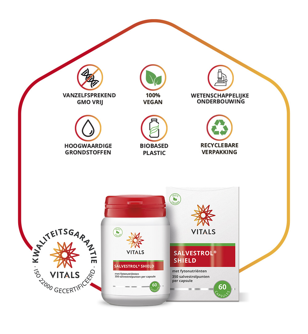 Vitals Salvestrol shield (60 capsules) - image 4
