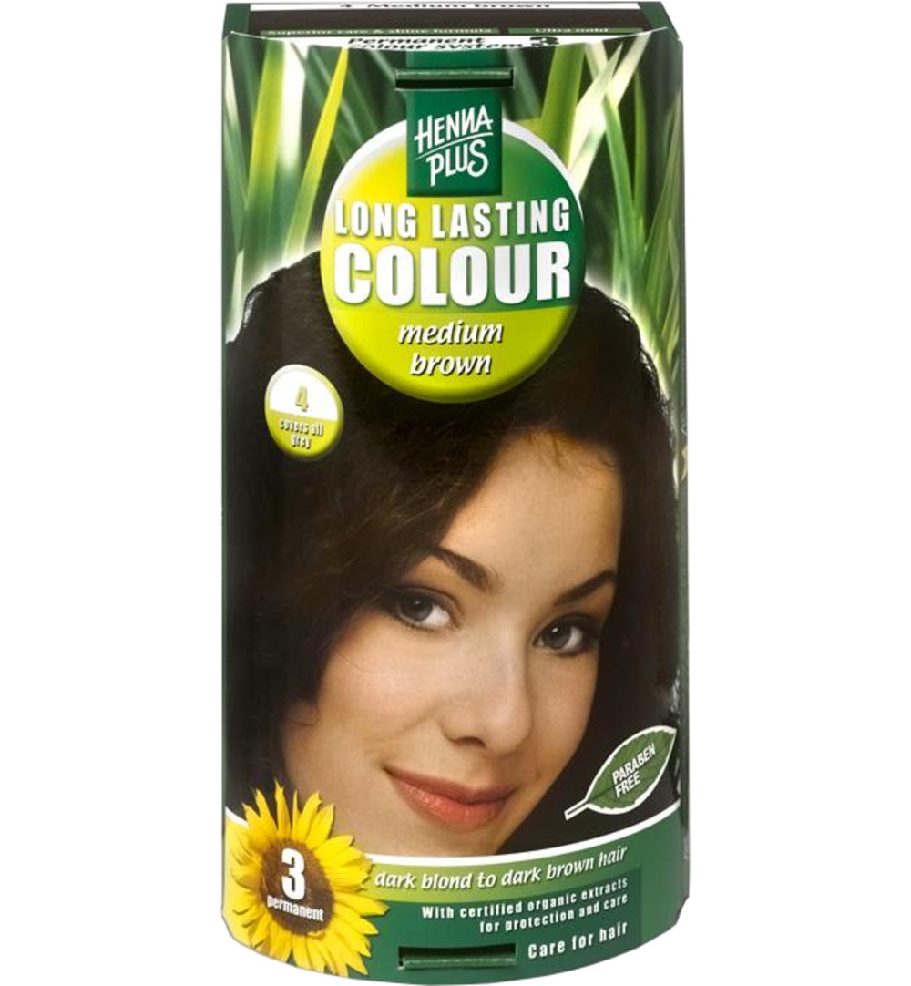 Hairwonder Long Lasting Colour 4 Medium Brown (100 ml)